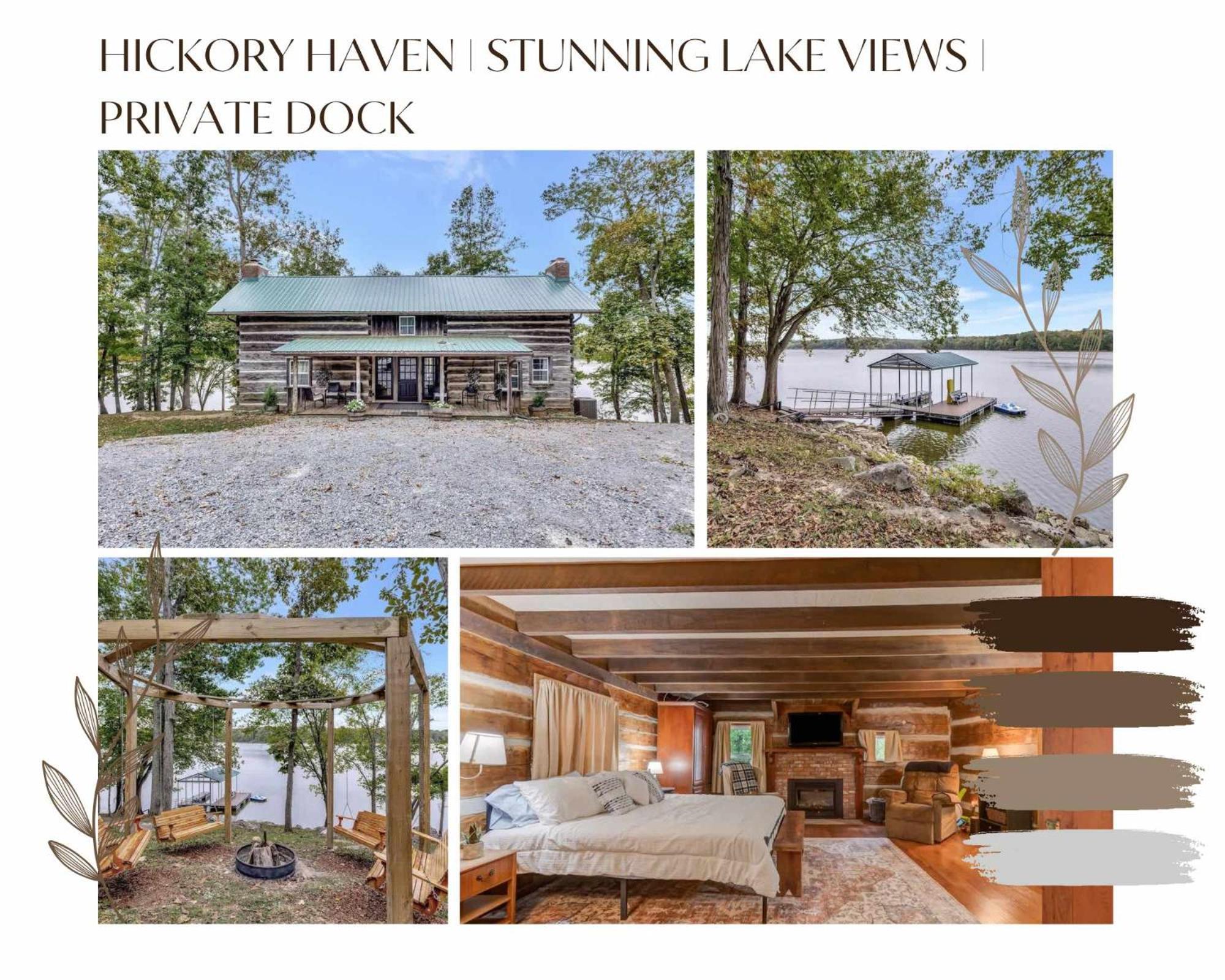 Hickory Haven - Stunning Views - Private Dock Holiday home *